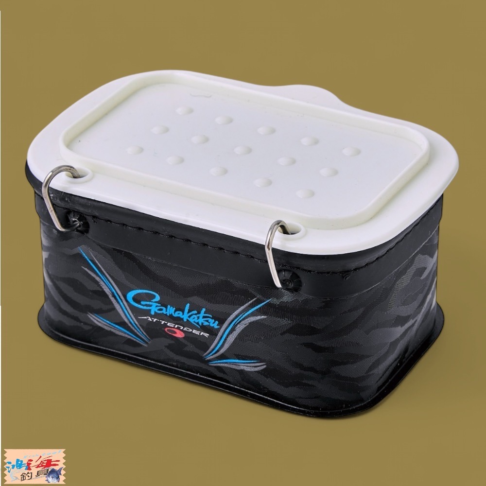 紅海釣具企業社【gamakatsu】GM-2562  GM-2611  (ATTENDER) 限定款黑色誘餌桶-細節圖9