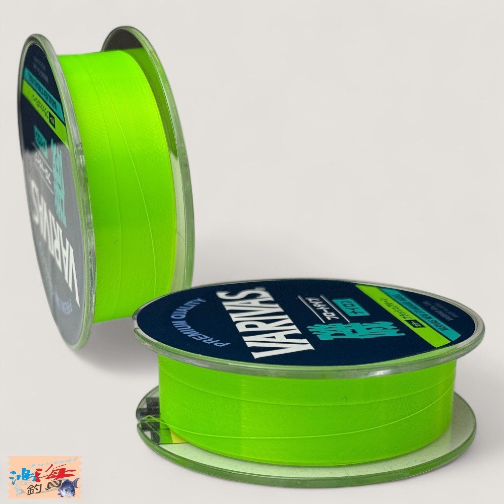 中壢鴻海釣具【VARIVAS】VARIVAS磯 PREMIUM QUALITY 磯釣母線 橘色/綠色 150M-細節圖5