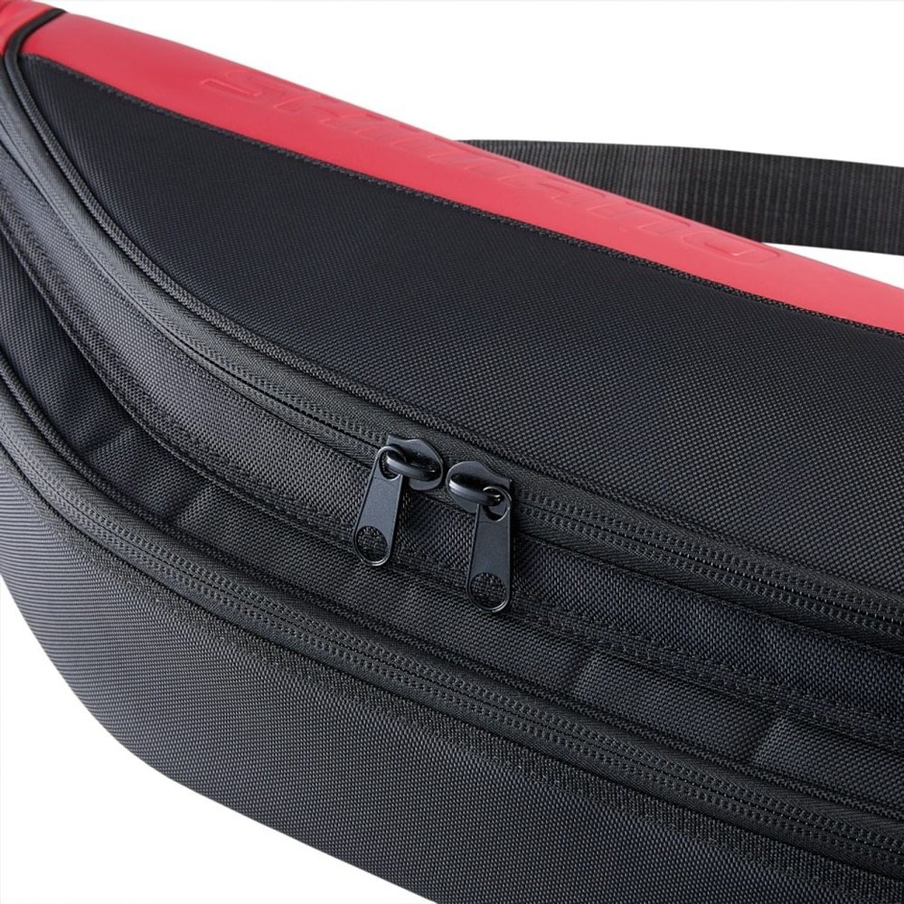 紅海釣具企業社【SHIMANO】BR-421V 黑色 紅色釣竿袋 釣魚竿袋 多功能竿袋-細節圖8