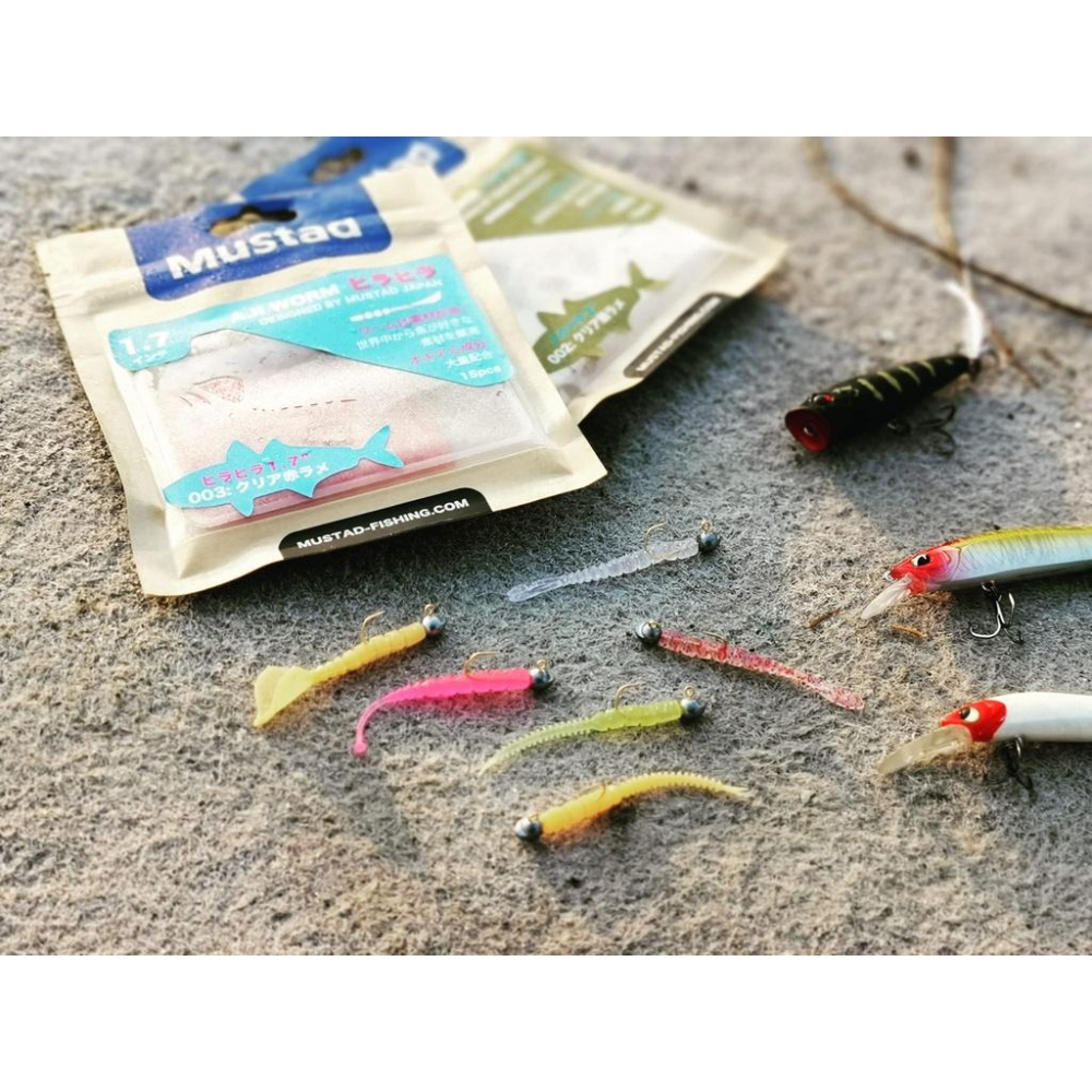 中壢鴻海釣具《Mustad》根強重嚙 2.0吋 納夫蟲 蟲型 虫型 軟虫 軟蟲 路亞-細節圖6