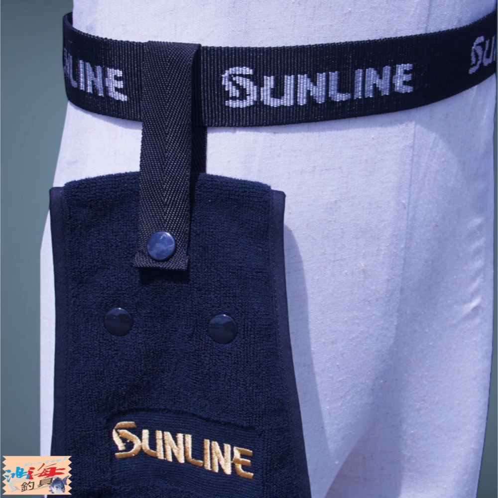 中壢鴻海釣具《SUNLINE》TO-105 擦手巾 擦手毛巾-細節圖4