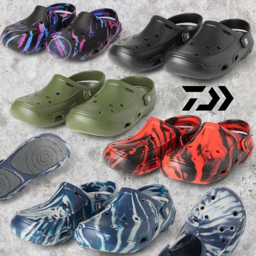 中壢鴻海釣具《DAIWA》布希鞋 DL-1461/DL-1462 防滑布希鞋 塑膠鞋 透氣吸水防滑 防滑鞋 24年新色