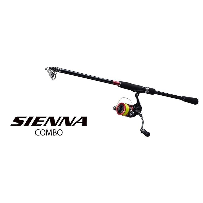 中壢鴻海釣具《SHIMANO》22 SIENNA 2500 組合竿+捲套組 入門款 新手套組-細節圖5