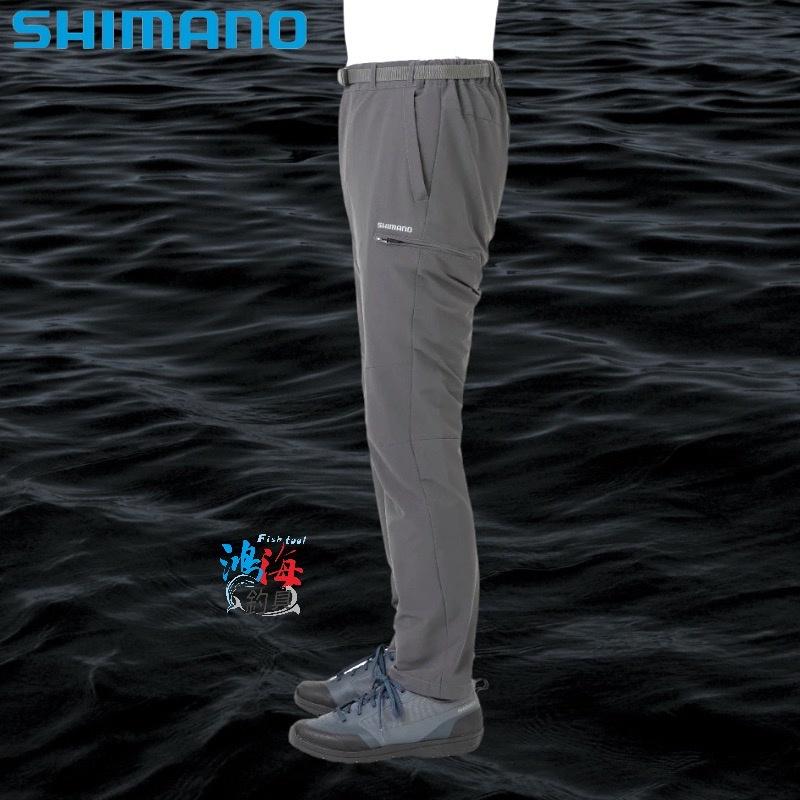 中壢鴻海釣具《SHIMANO》22 WP-003V 黑色機能防潑水釣魚褲-細節圖4