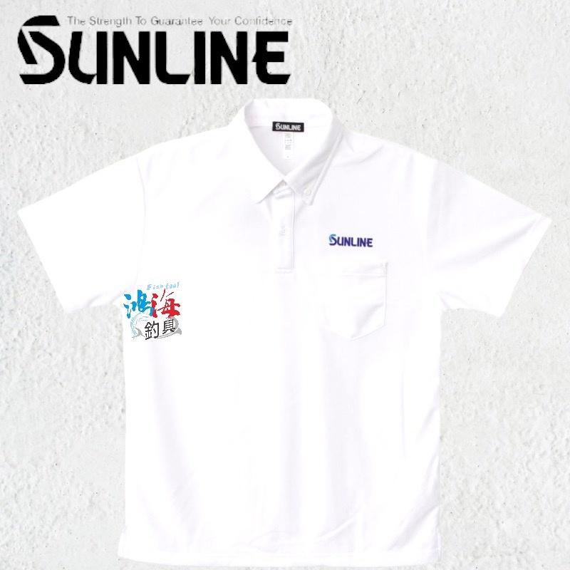 中壢鴻海釣具《SUNLINE》SUW-15204DP DRY 吸水速乾短袖Polo衫-細節圖7