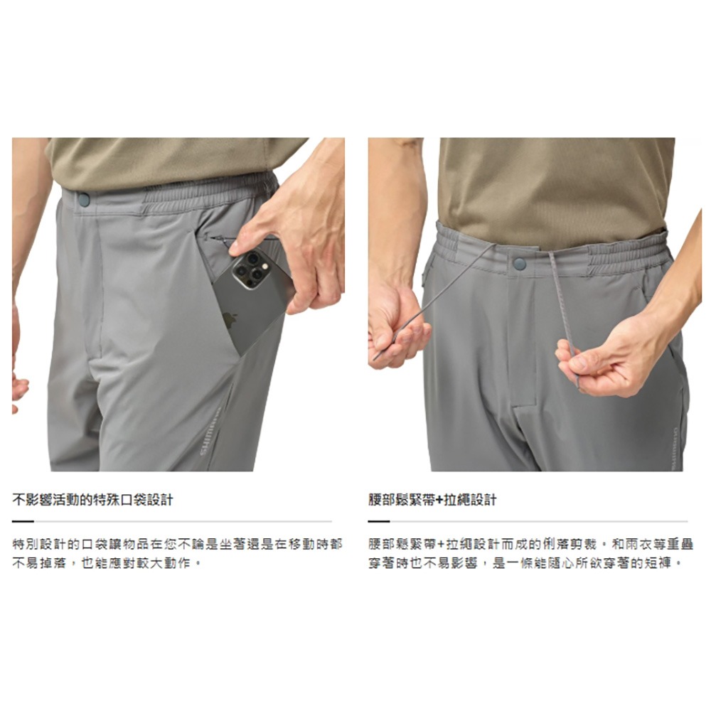 紅海釣具企業社【SHIMANO】 WP-000Y 吸水速乾釣魚短褲 (25年春夏款)-細節圖8