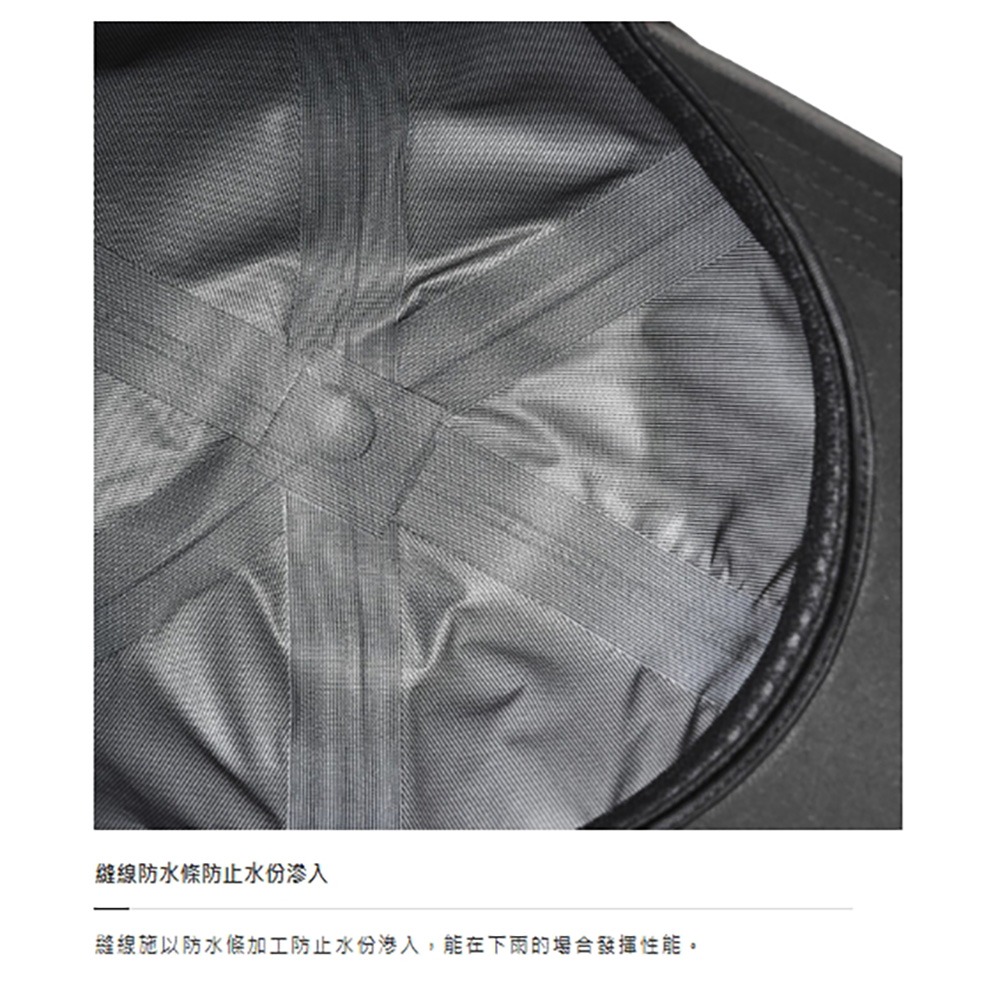 中壢鴻海釣具【SHIMANO】 CA-000Y GORE-TEX 黑色防潑水釣魚帽 (25年春夏款)-細節圖6