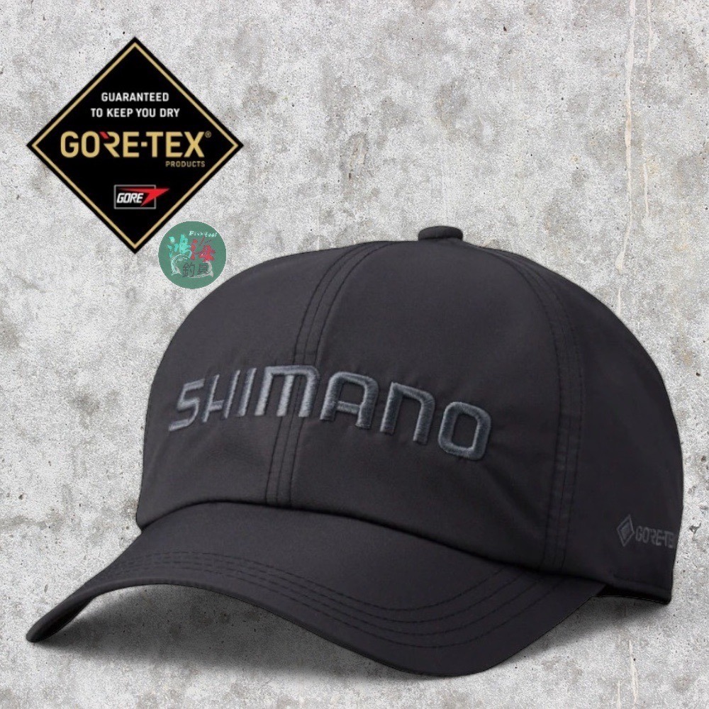 中壢鴻海釣具《SHIMANO》CA-000V GORE-TEX 防潑水釣魚帽-細節圖2