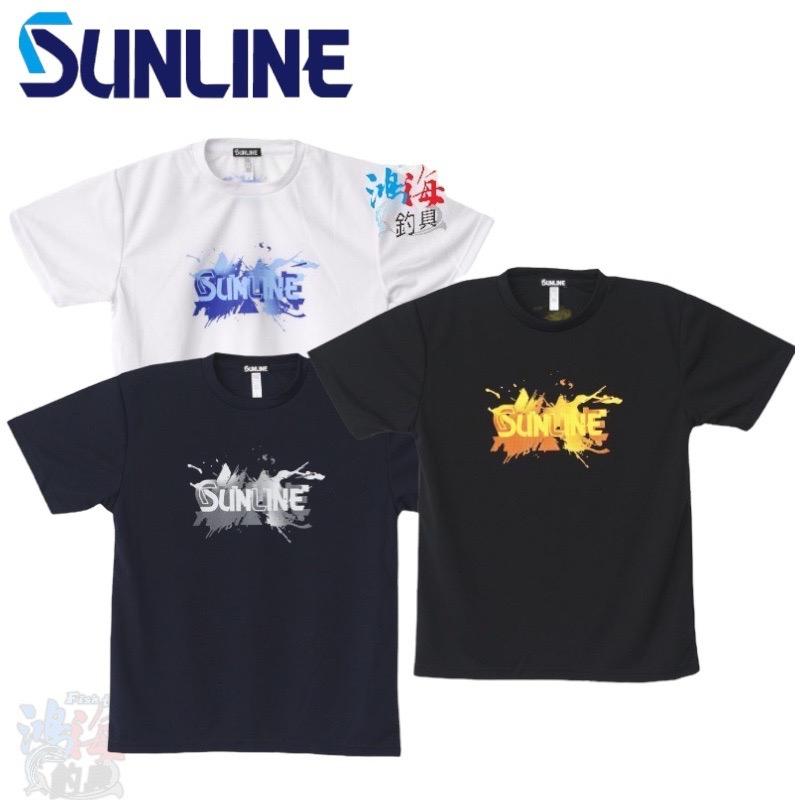 中壢鴻海釣具《SUNLINE》22 SUW-15202DT DRY 吸水速乾涼感短袖 T 卹-細節圖2