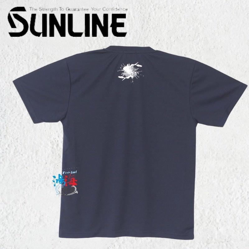 中壢鴻海釣具《SUNLINE》22 SUW-15202DT DRY 吸水速乾涼感短袖 T 卹-細節圖4