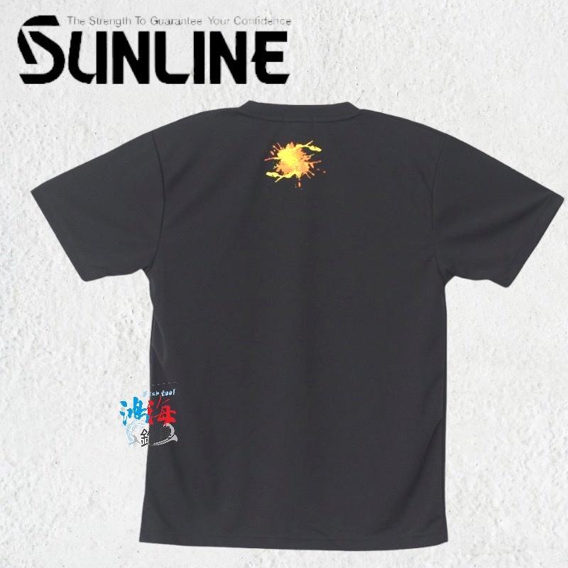 中壢鴻海釣具《SUNLINE》22 SUW-15202DT DRY 吸水速乾涼感短袖 T 卹-細節圖6