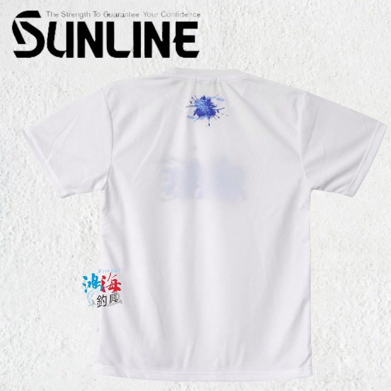 中壢鴻海釣具《SUNLINE》22 SUW-15202DT DRY 吸水速乾涼感短袖 T 卹-細節圖8