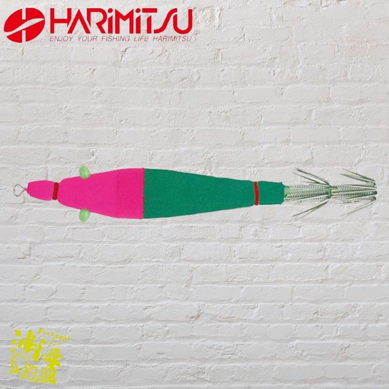 紅海釣具企業社《HARiMitsu》日本 VSM 布捲2入4吋目玉付 透抽布捲-細節圖5