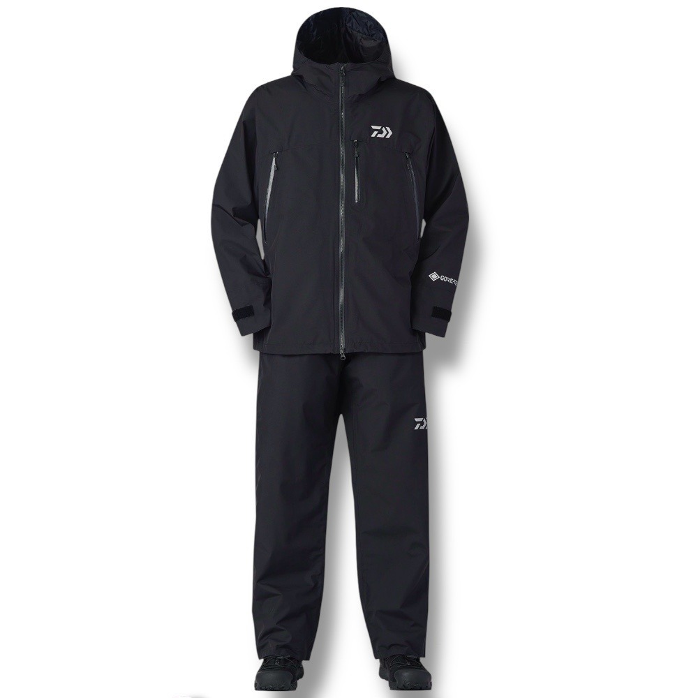 紅海釣具企業社【DAIWA】 DR-1925 GORE-TEX 黑色多用途雨衣套裝 [25年款]-規格圖8