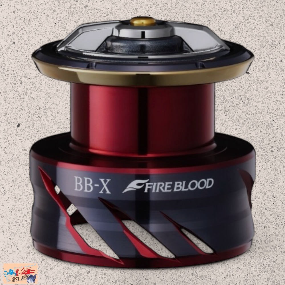 中壢鴻海釣具《SHIMANO》22  夢屋 BB-X FIRE BLOOD PE0815 C3000D替換線杯-細節圖4