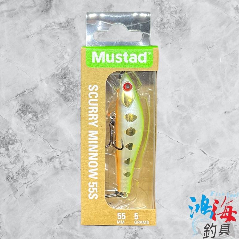 中壢鴻海釣具 《Mustad》M 米諾 S55mm 5g 路亞 假餌 硬餌 魚型 釣魚-細節圖4