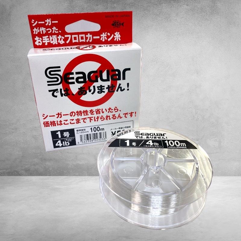 中壢鴻海釣具《Seaguar》シーガーでは、ありません日本製 FLUORO CARBON-100M卡夢線-細節圖2