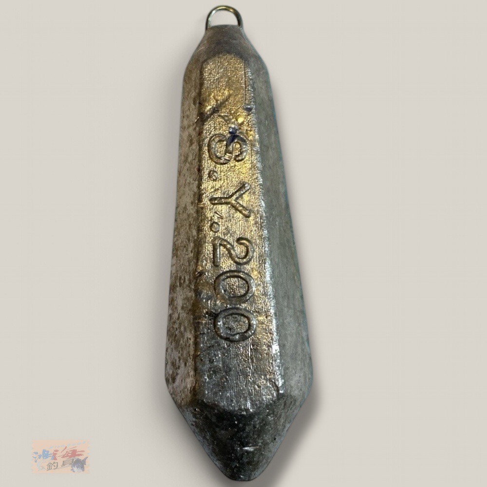 紅海釣具企業社 六角鉛 12兩-48兩 釣魚鉛錘 海釣沉底 浮標配重 船釣鉛錘 (單顆販售)-細節圖4