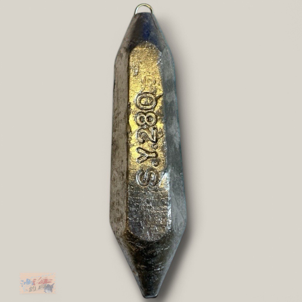 紅海釣具企業社 六角鉛 12兩-48兩 釣魚鉛錘 海釣沉底 浮標配重 船釣鉛錘 (單顆販售)-細節圖6