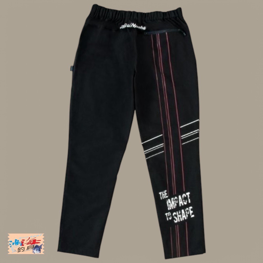 紅海釣具企業社【TSuriMusha】釣武者  BWS（阻擋、保暖、拉伸） 黑色防風防潑水保暖套裝-細節圖6
