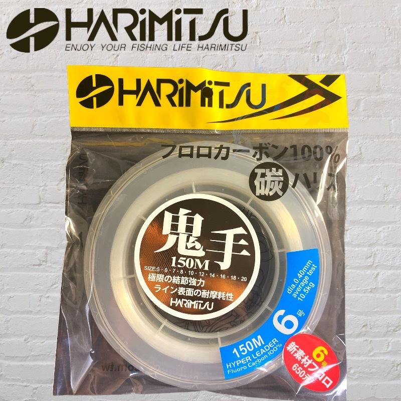 中壢鴻海釣具《HARiMitsu》鬼手-150M(透明碳素線) 卡夢線 碳纖線-細節圖4