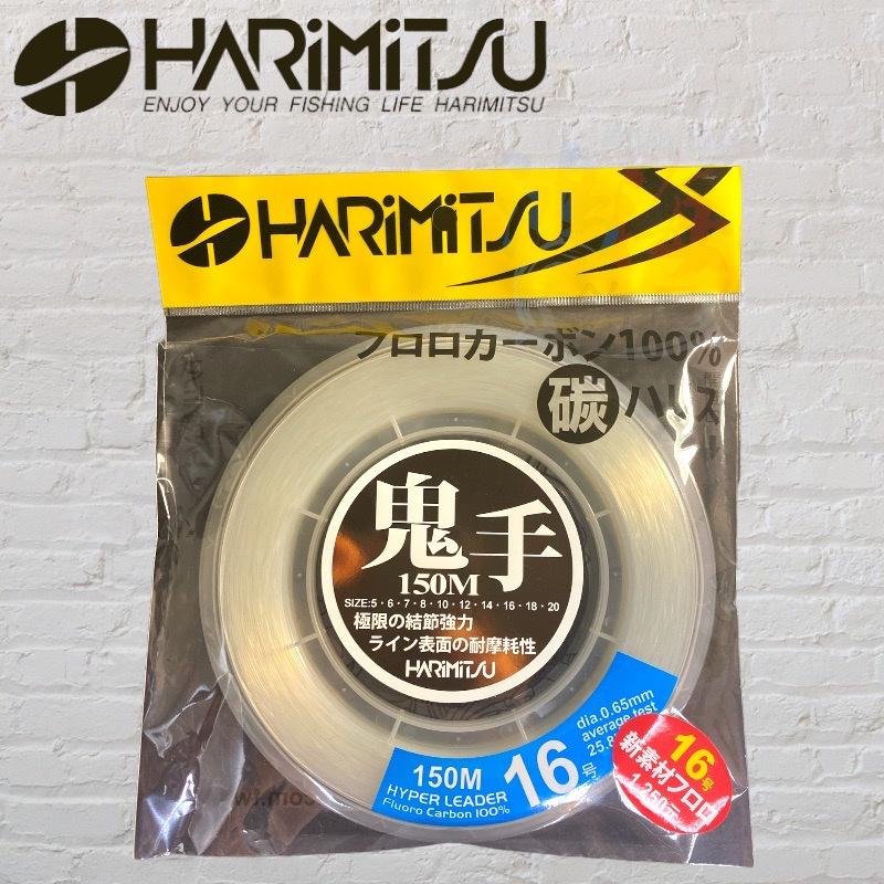 中壢鴻海釣具《HARiMitsu》鬼手-150M(透明碳素線) 卡夢線 碳纖線-細節圖6