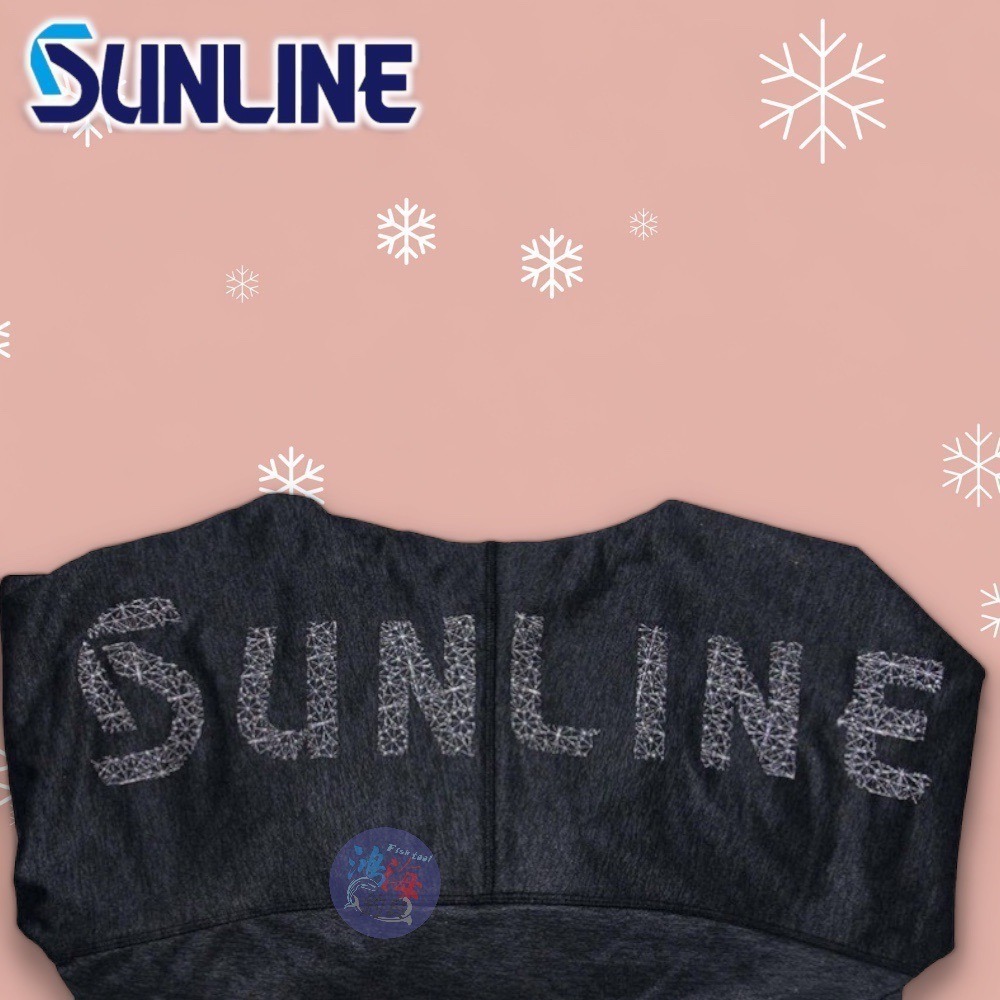 中壢鴻海釣具《SUNLINE》SUW-06127 暗灰色絨毛拉鍊帽T外套-細節圖5