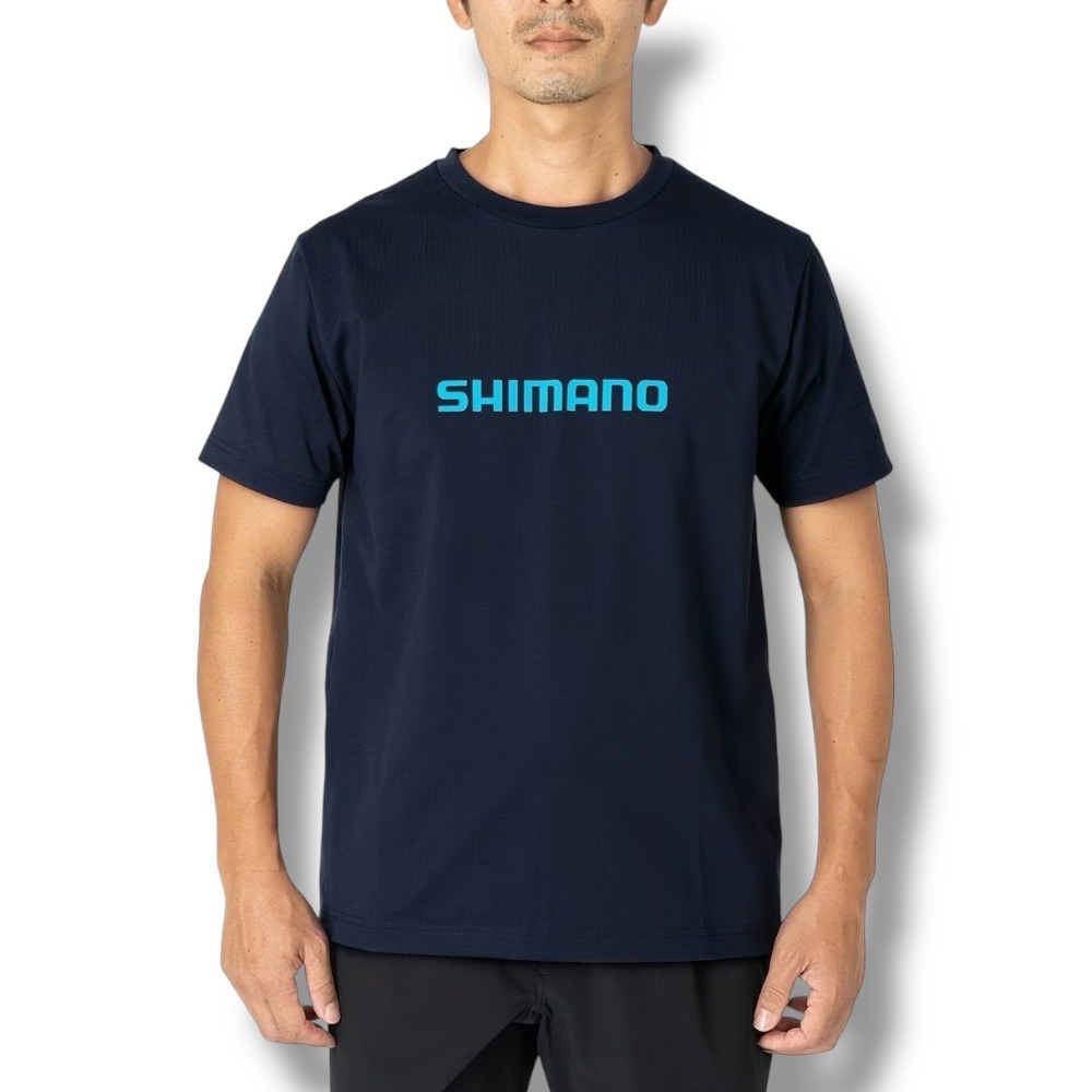 中壢鴻海釣具【SHIMANO】SH-021W 吸水速乾抗UV LOGO標誌 短袖T恤-細節圖2