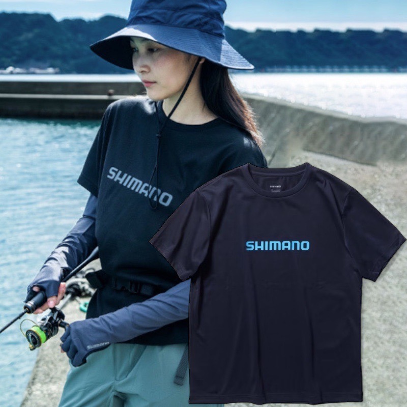 中壢鴻海釣具《SHIMANO》SH-021W 吸水速乾抗UV LOGO標誌 短袖T恤 23年款-細節圖7