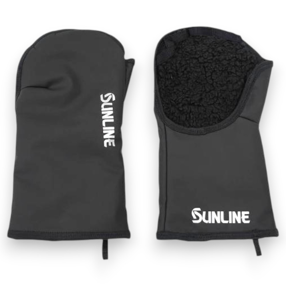 中壢紅海釣具【SUNLINE】SUG-602 黑色露指保暖手套-規格圖7