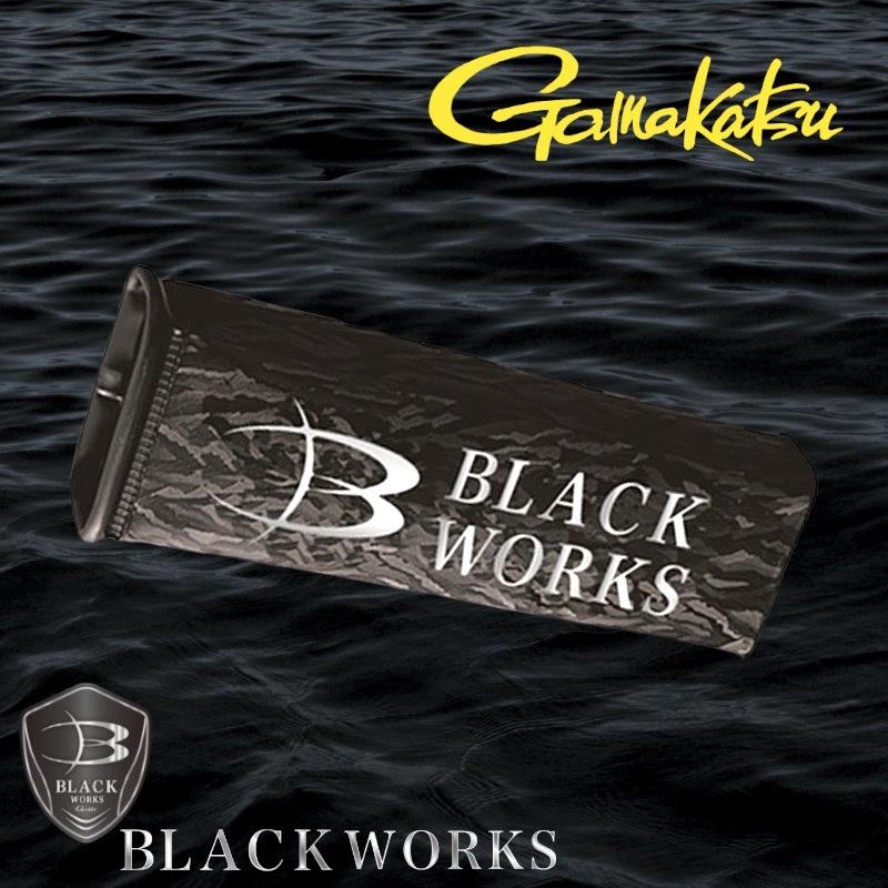 中壢鴻海釣具《gamakatsu》GM-2557 BLACK WORKS 黑色誘餌桶 杓立 南極蝦餌盒 取水袋 誘餌袋-細節圖6