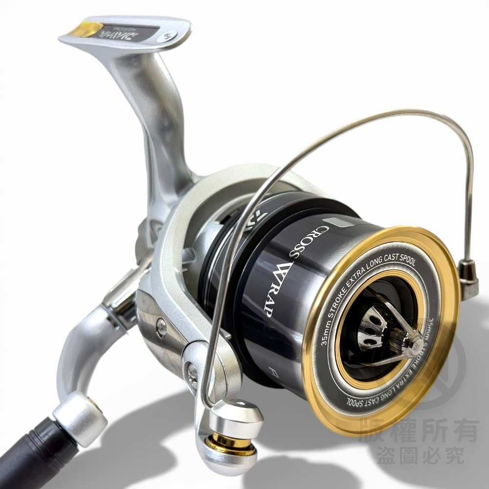 中壢紅海釣具【DAIWA】17 FINESURF 35 太系 遠投捲線器 入門款 不可出線 正遠投捲線器-細節圖6