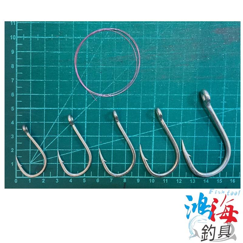 中壢鴻海釣具《OWNER》SJ-43TN 鐵板路亞鈎 鐵板鈎 鐵板專用鈎 魚鈎 管付魚鈎 深海鉤 船釣鉤-細節圖4