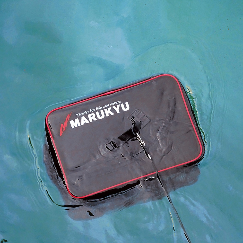 紅海釣具企業社【MARUKYU】MQ-02 漂浮式活魚網 黑色/白色 浮動魚網-細節圖4