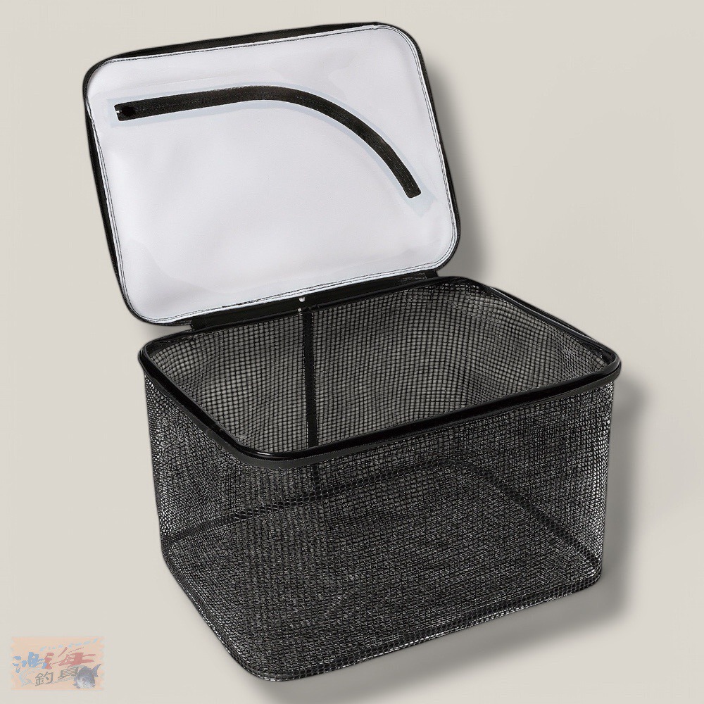紅海釣具企業社【MARUKYU】MQ-02 漂浮式活魚網 黑色/白色 浮動魚網-細節圖8