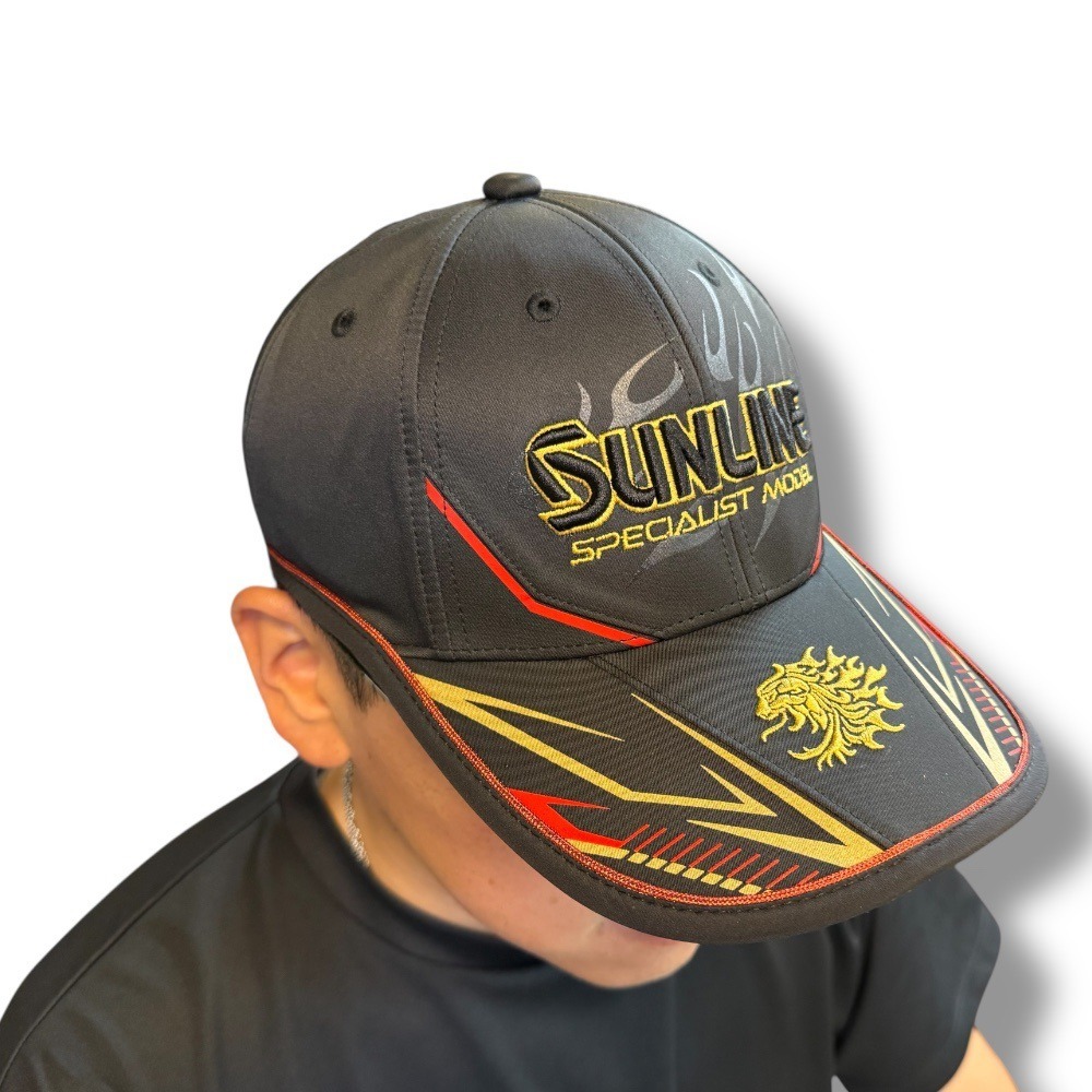 紅海釣具企業社【SUNLINE】 CP-3406  獅子刺繡釣魚帽 (25年春夏款)-細節圖4