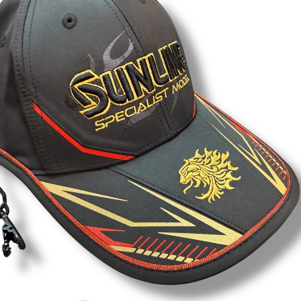 紅海釣具企業社【SUNLINE】 CP-3406  獅子刺繡釣魚帽 (25年春夏款)-細節圖5