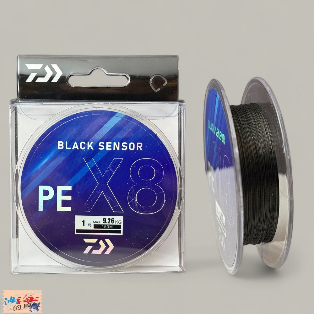 紅海釣具企業社【DAIWA】BLACK SENSOR X8 PE 釣線 150M 三色/黑色PE線 8股PE線-規格圖4