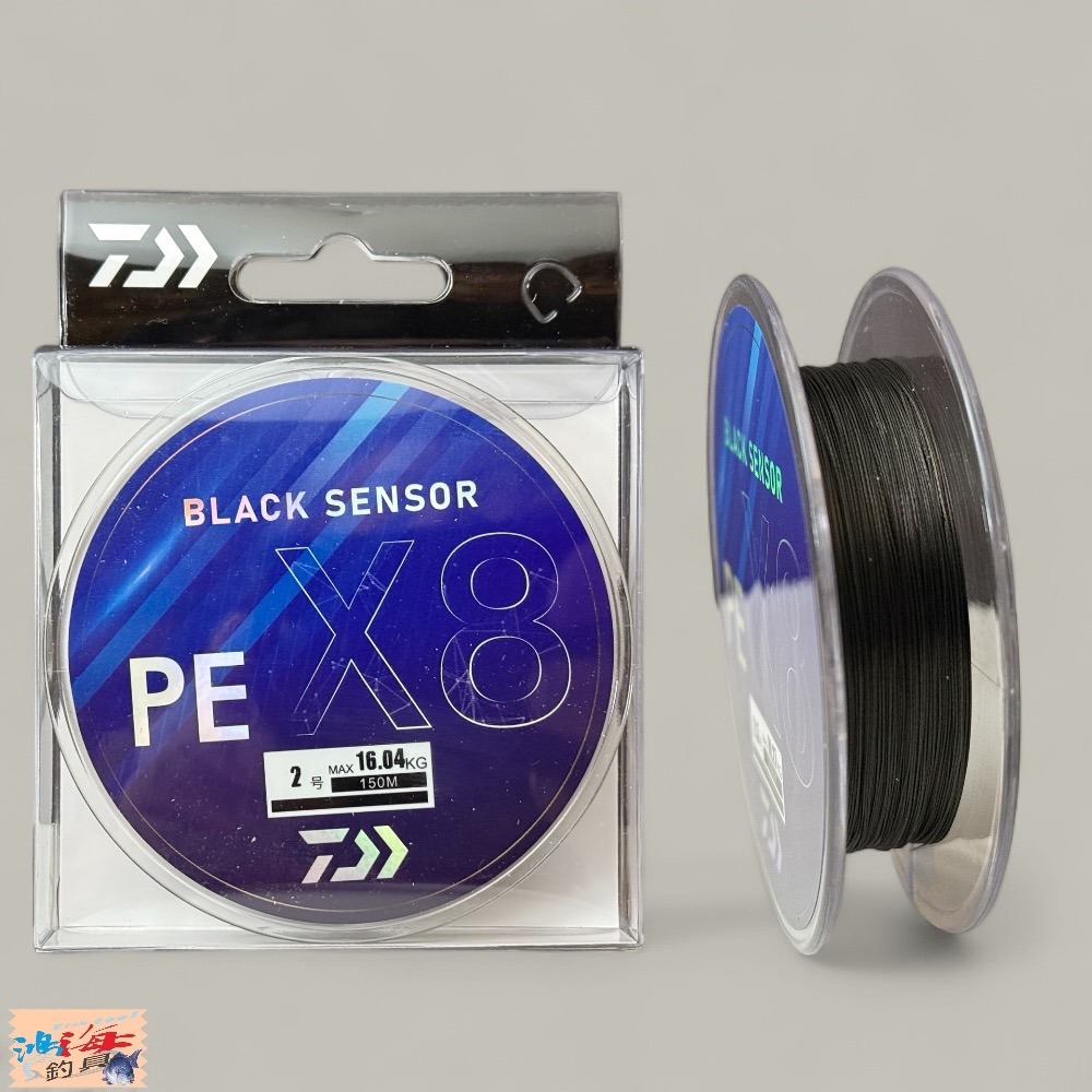 紅海釣具企業社【DAIWA】BLACK SENSOR X8 PE 釣線 150M 三色/黑色PE線 8股PE線-規格圖4