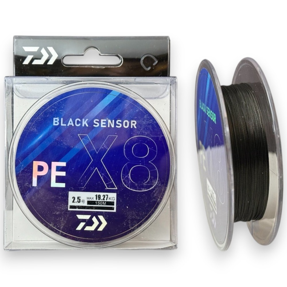 紅海釣具企業社【DAIWA】BLACK SENSOR X8 PE 釣線 150M 三色/黑色PE線 8股PE線-規格圖4