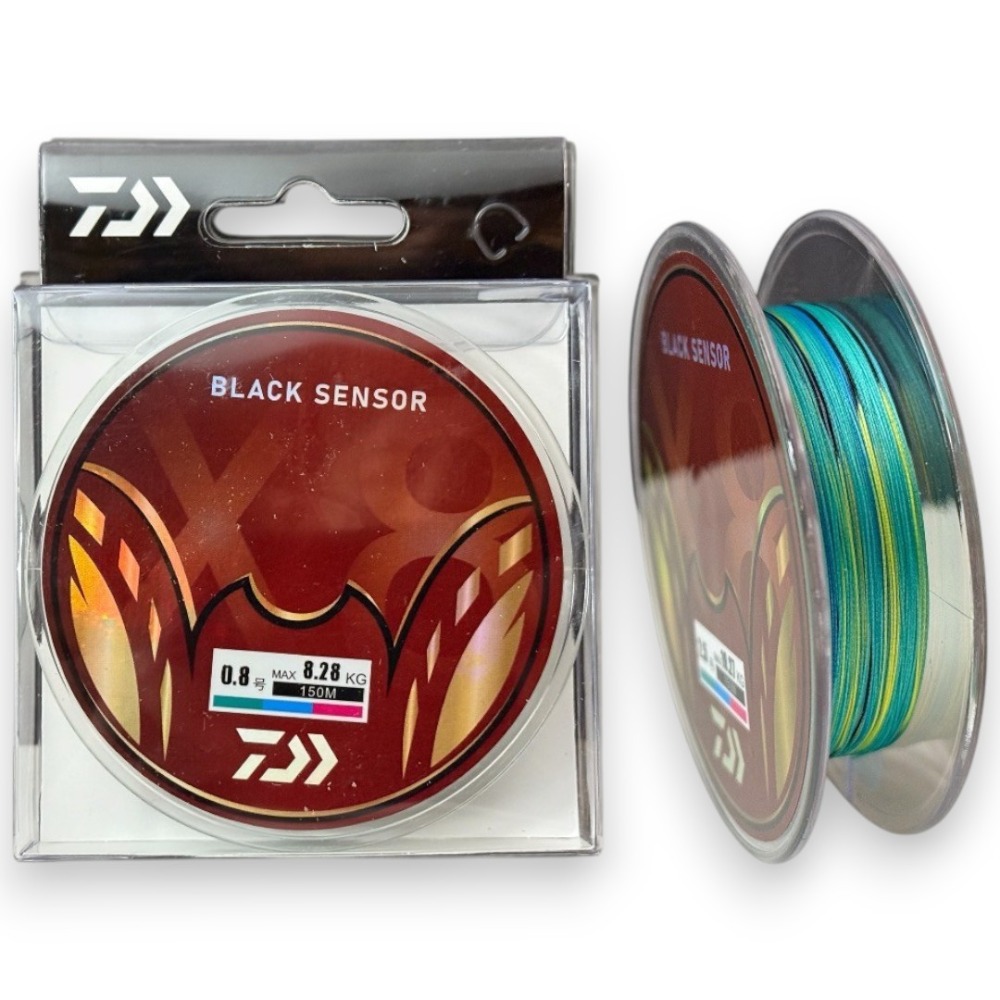 紅海釣具企業社【DAIWA】BLACK SENSOR X8 PE 釣線 150M 三色/黑色PE線 8股PE線-規格圖4
