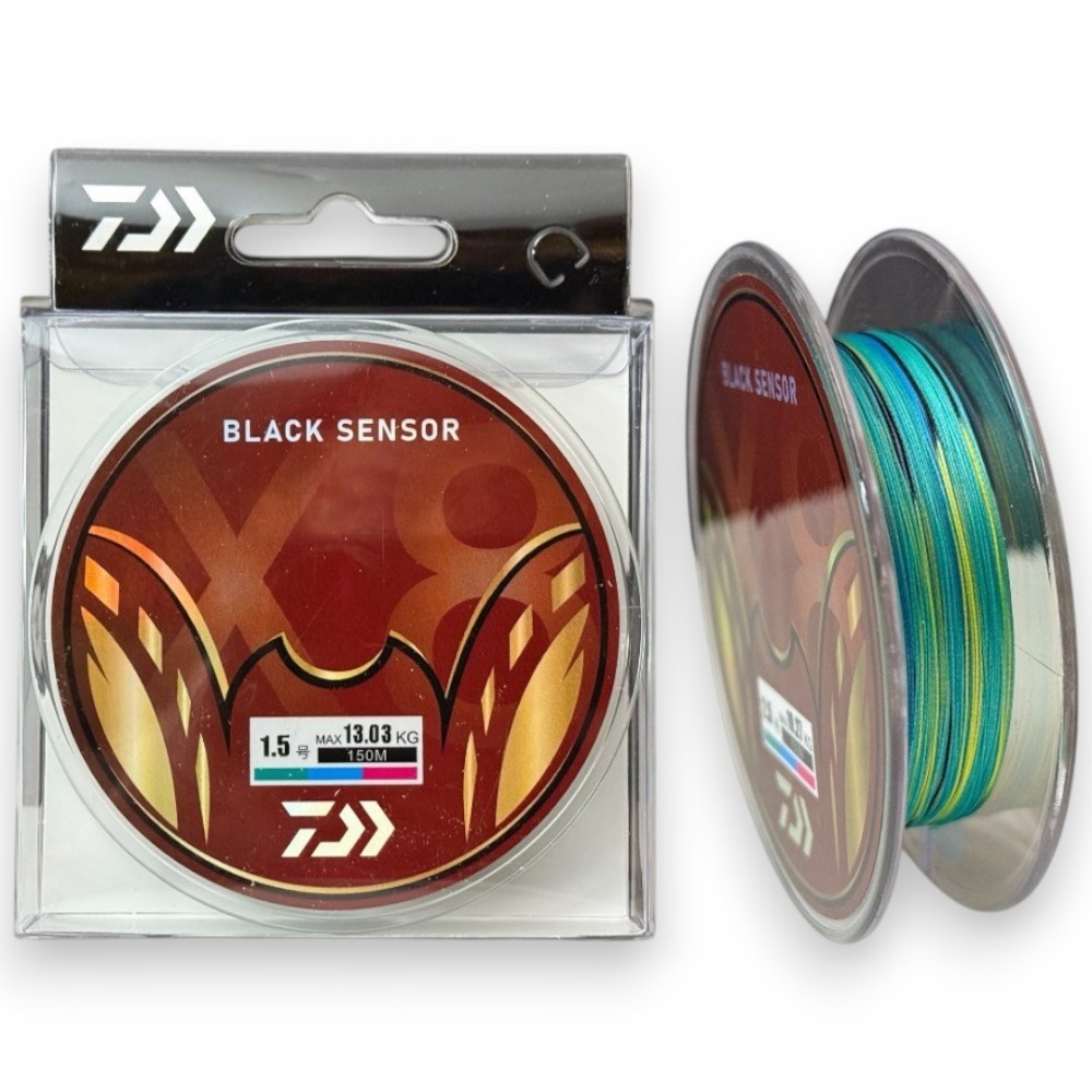 紅海釣具企業社【DAIWA】BLACK SENSOR X8 PE 釣線 150M 三色/黑色PE線 8股PE線-規格圖4