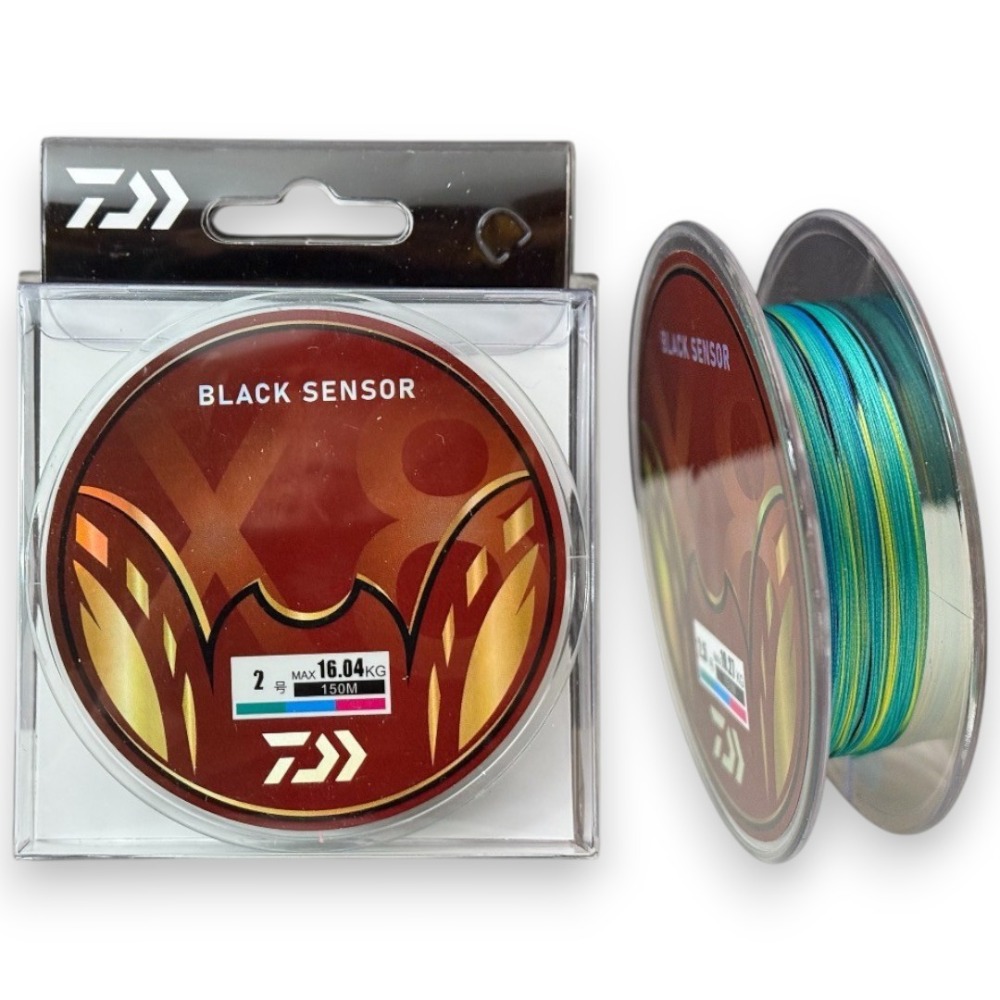 紅海釣具企業社【DAIWA】BLACK SENSOR X8 PE 釣線 150M 三色/黑色PE線 8股PE線-規格圖4