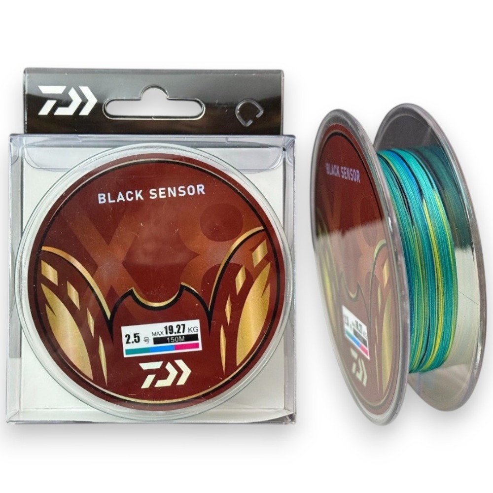 紅海釣具企業社【DAIWA】BLACK SENSOR X8 PE 釣線 150M 三色/黑色PE線 8股PE線-規格圖4