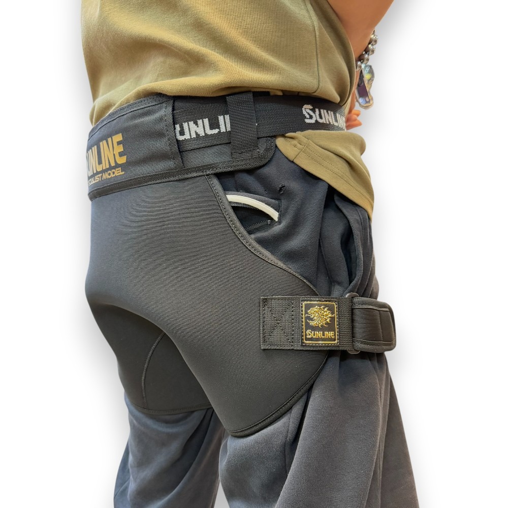 中壢紅海釣具【SUNLINE】SUH-145 黑色臀部保護墊 屁墊-細節圖5