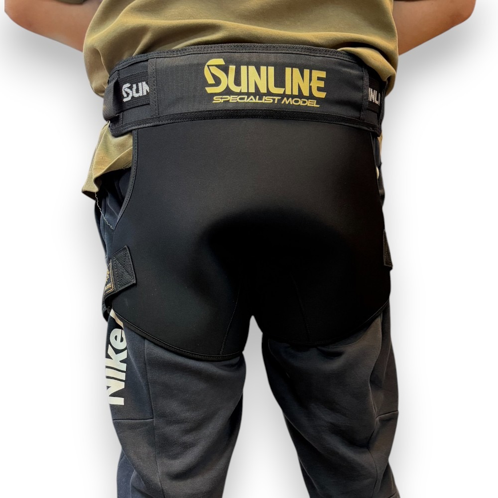 中壢紅海釣具【SUNLINE】SUH-145 黑色臀部保護墊 屁墊-細節圖6