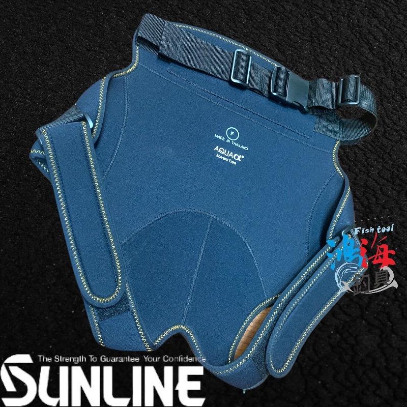 中壢鴻海釣具《SUNLINE》SUH-143 黑色臀部保護墊 屁墊-細節圖5