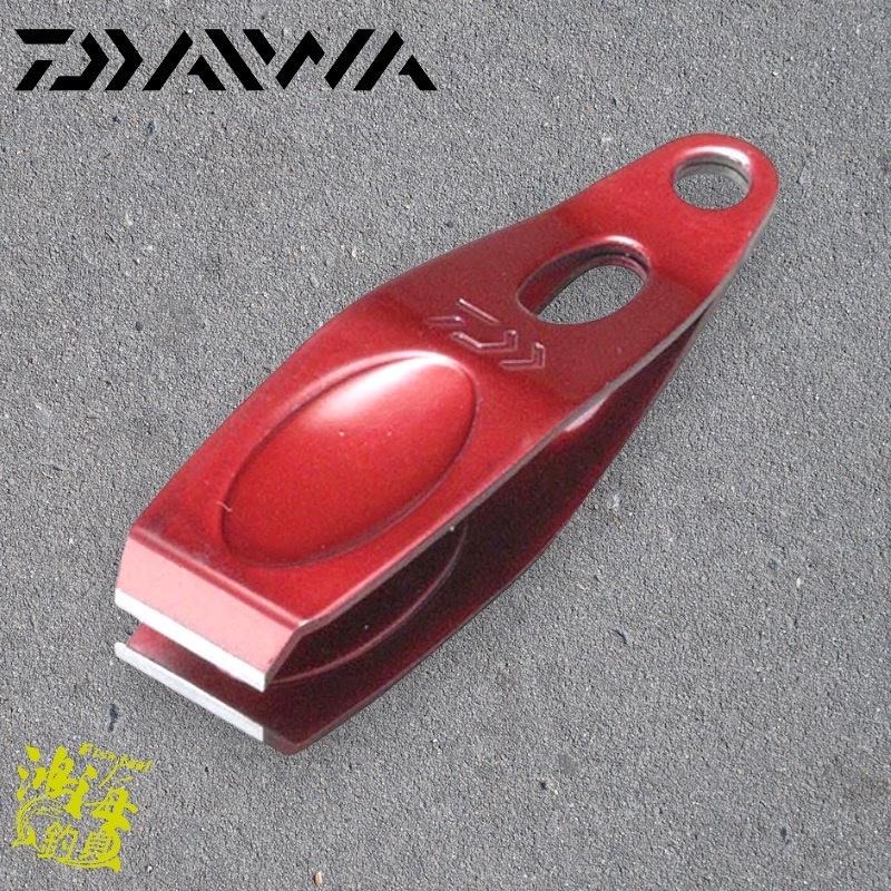 中壢鴻海釣具《DAIWA》子線夾 LINE CUTTER V40 剪刀-細節圖3