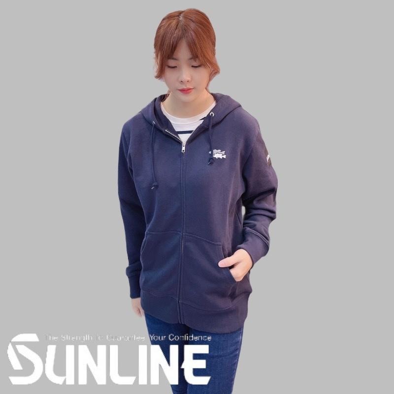 中壢鴻海釣具《SUNLINE》SUW-1810PK 黑色連帽長袖上衣  SUW-1813PK 全拉鍊連帽長袖上衣-細節圖5