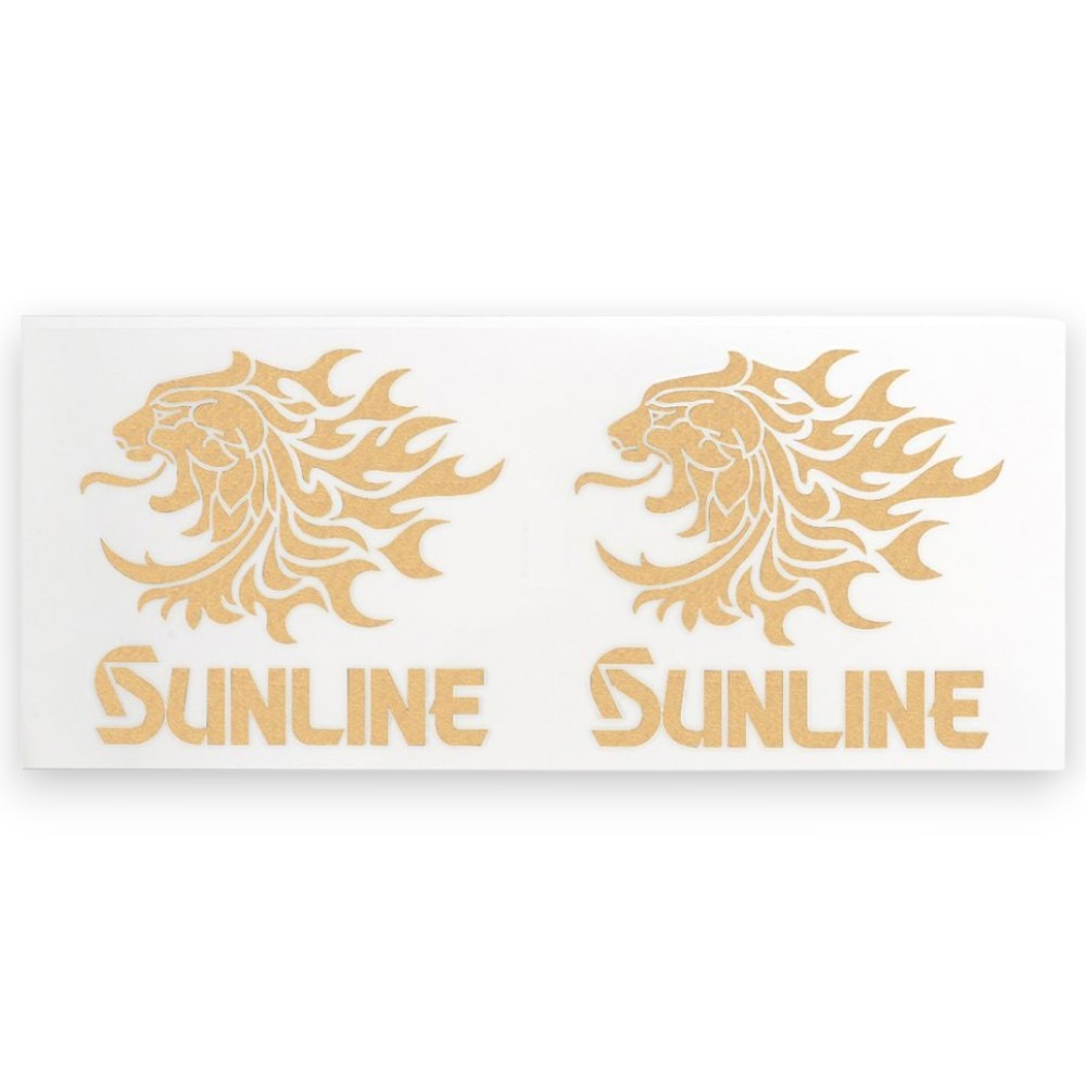 中壢紅海釣具【SUNLINE】ST-6000 ST-6001 獅子轉印貼紙  SUNLINE貼紙 DIY材料-細節圖2